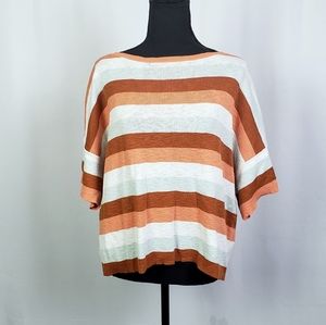 MADEWELL striped sweater size XL